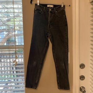 Curve love high rise mom jeans short length